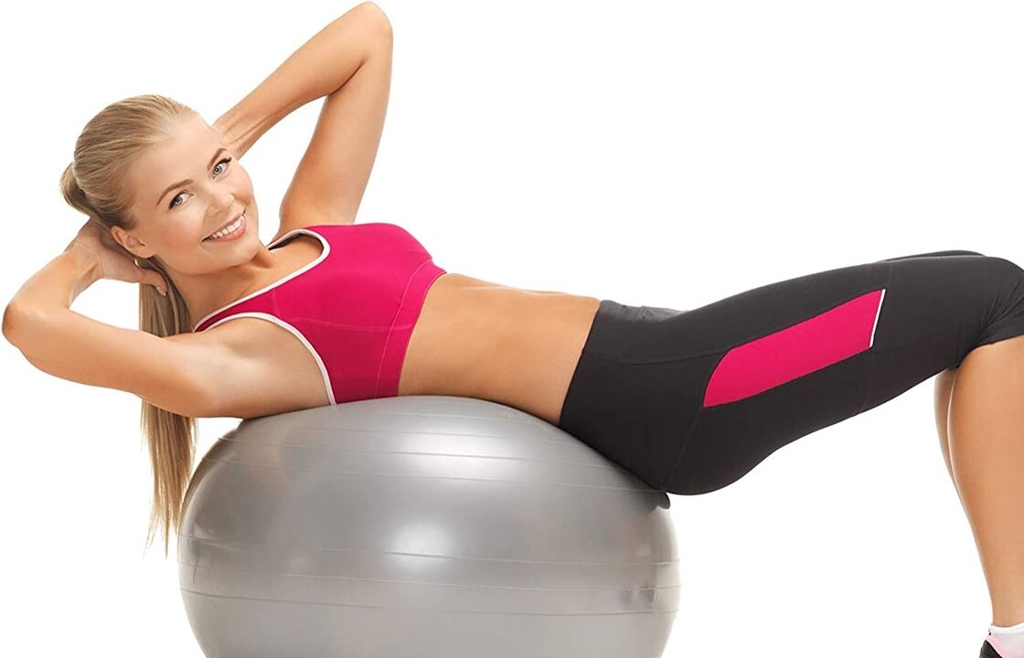 fitball exercises for weight loss