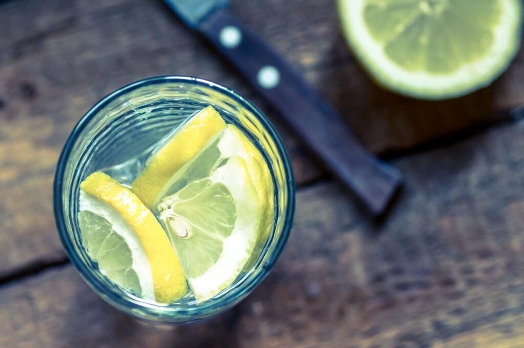 water with lemon for weight loss